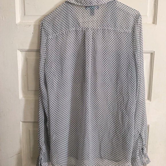Sheer button up blouse - Picture 6 of 6